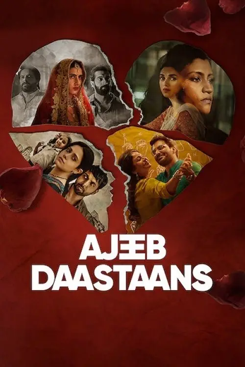 Movie poster "Ajeeb Daastaans"