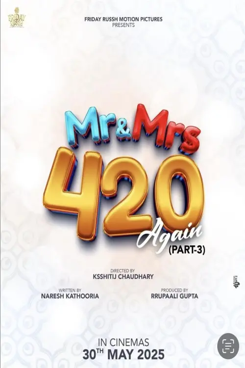 Movie poster "Mr & Mrs 420 Again"