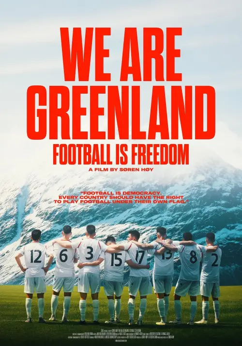 Movie poster "We are Greenland: Football Is Freedom"