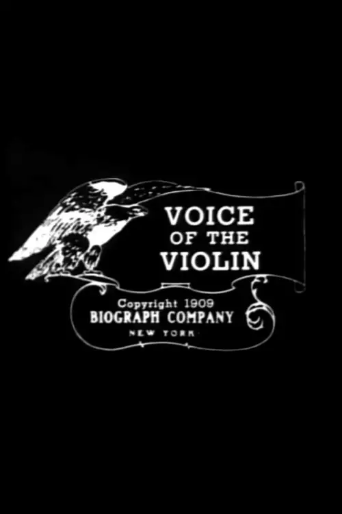 Movie poster "The Voice of the Violin"