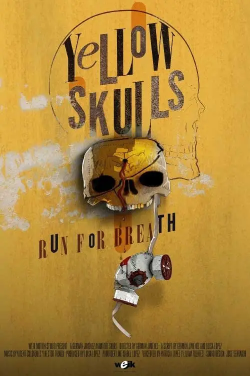 Movie poster "YELLOW SKULLS"