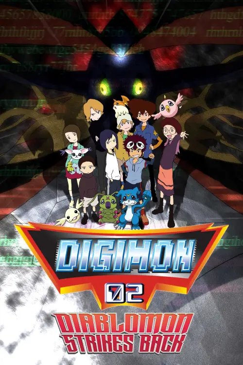 Movie poster "Digimon Adventure 02: Diablomon Strikes Back"