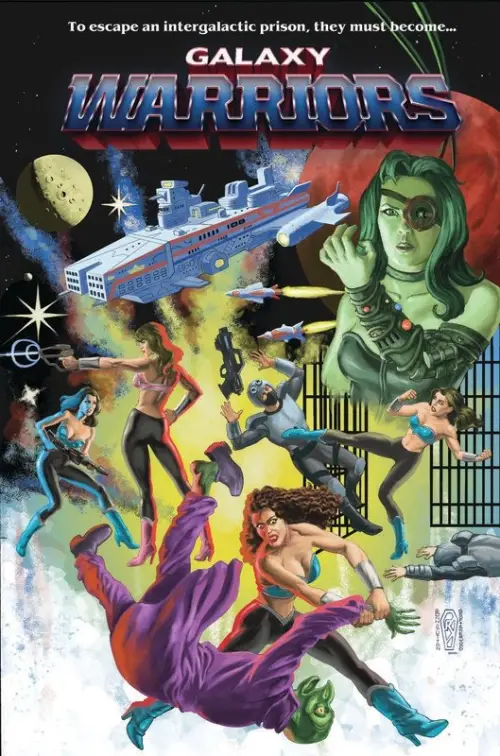 Movie poster "Galaxy Warriors"