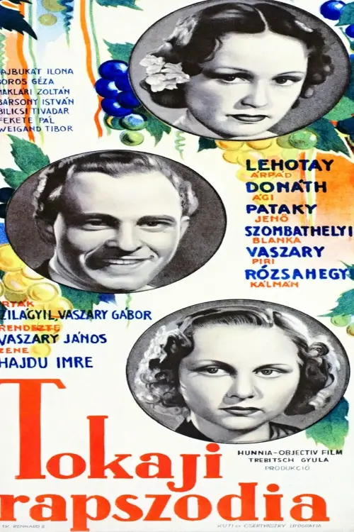 Movie poster "Tokaji rapszódia"