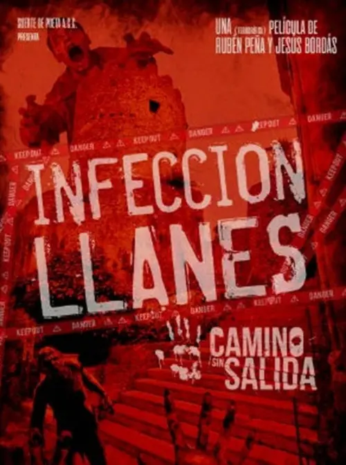 Movie poster "Camino sin Salida: Infección Llanes"