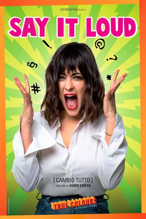 Movie poster "Say It Loud"