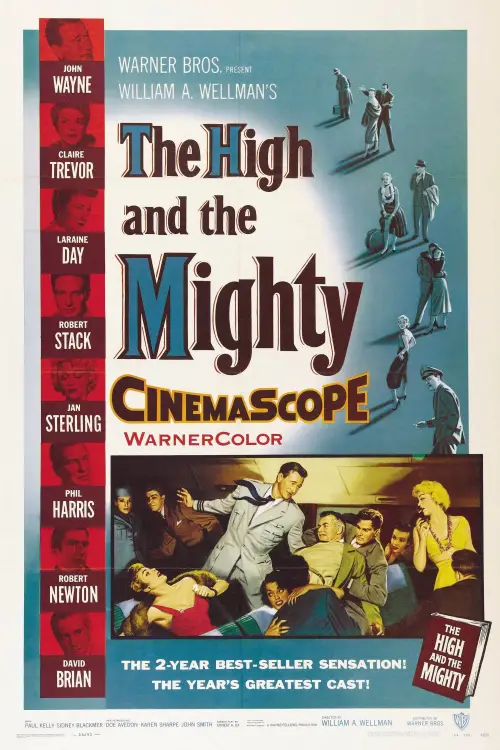 Movie poster "The High and the Mighty"