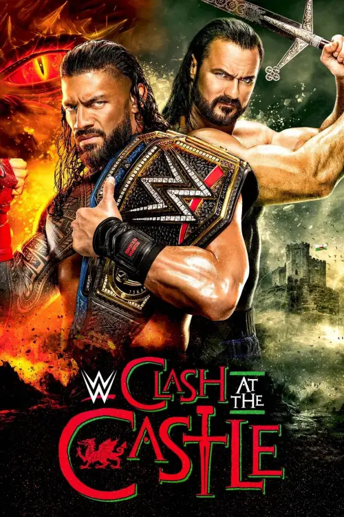 Movie poster "WWE Clash at the Castle 2022"
