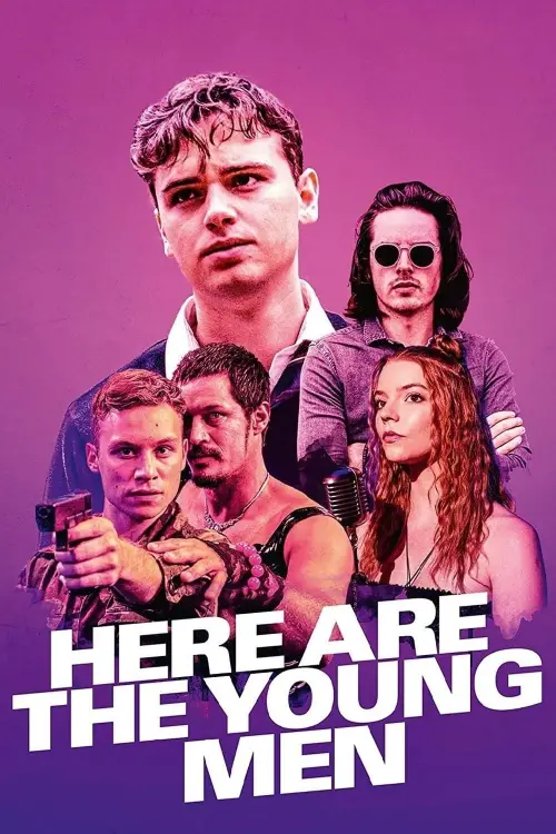 Movie poster "Here Are the Young Men"