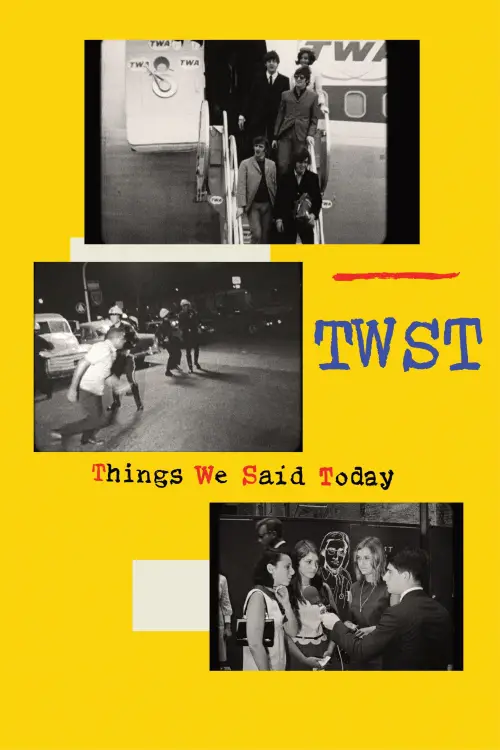 Movie poster "TWST / Things We Said Today"