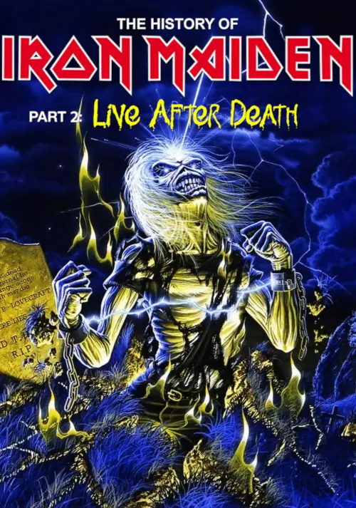 Movie poster "The History Of Iron Maiden - Part 2: Live After Death"