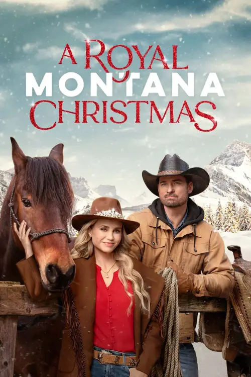 Movie poster "A Royal Montana Christmas"