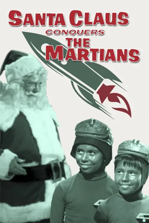 Movie poster "Santa Claus Conquers the Martians"