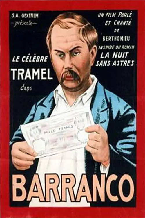 Movie poster "Barranco"