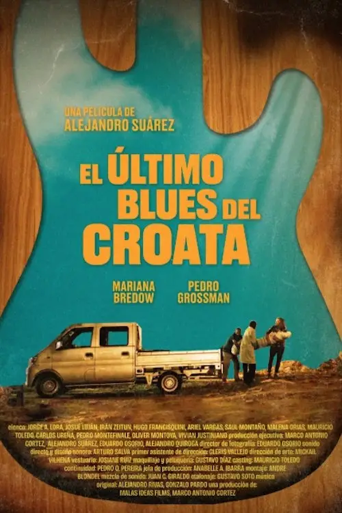 Movie poster "El último blues del croata"