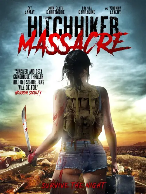 Movie poster "Hitchhiker Massacre"