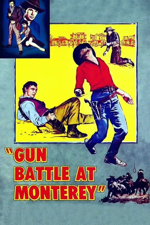 Movie poster "Gun Battle at Monterey"