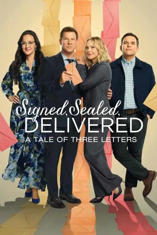 Movie poster "Signed, Sealed, Delivered: A Tale of Three Letters"