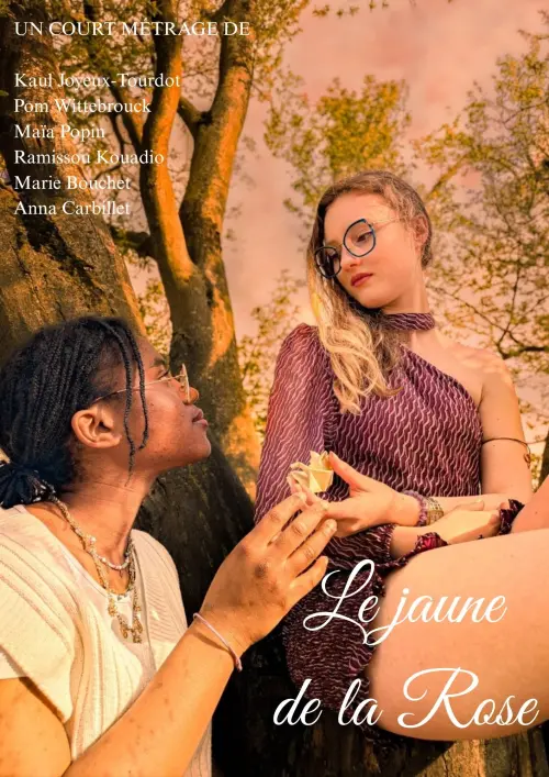 Movie poster "Le Jaune de la Rose"