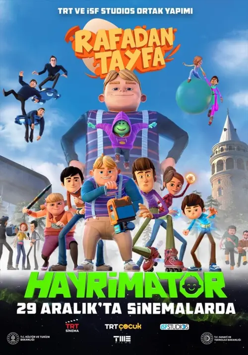 Movie poster "Rafadan Tayfa 4: Hayrimatör"