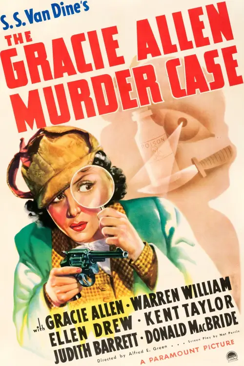 Movie poster "The Gracie Allen Murder Case"
