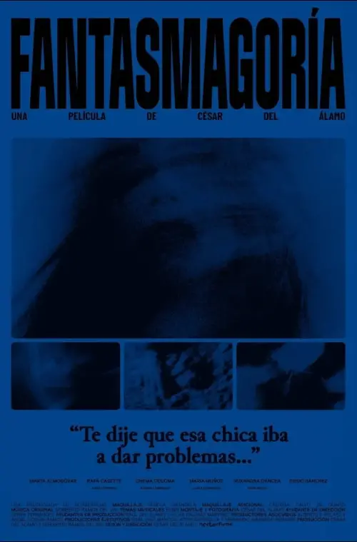 Movie poster "Fantasmagoría"
