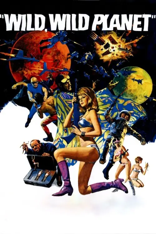 Movie poster "The Wild, Wild Planet"