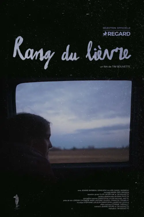 Movie poster "Rang du lièvre"