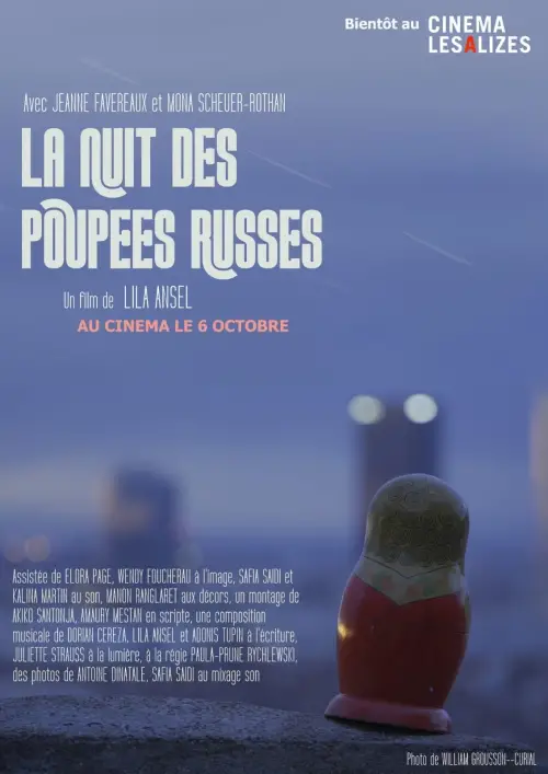 Movie poster "La Nuit des poupées russes"