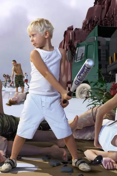 Movie poster "Last Riot"