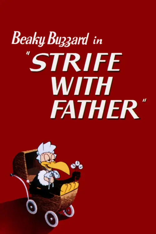 Movie poster "Strife with Father"