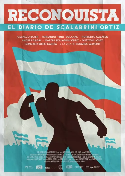 Movie poster "Reconquista: El diario de Scalabrini Ortiz"