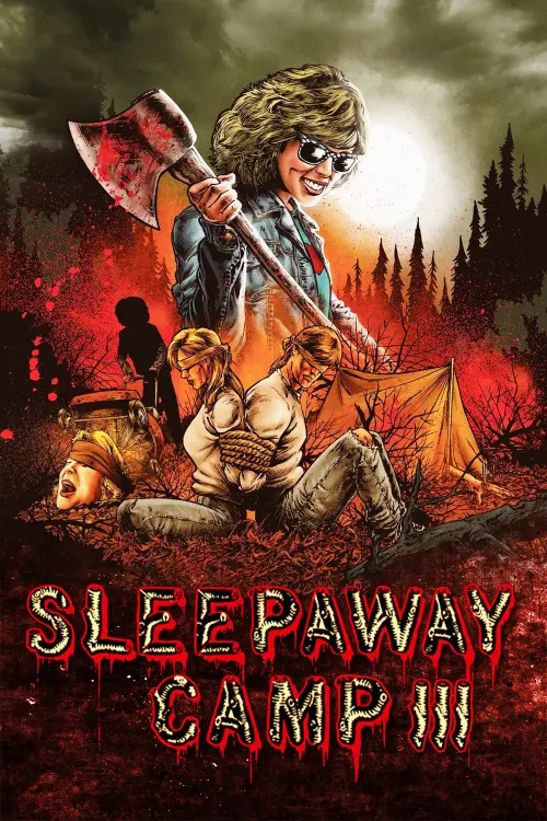 Movie poster "Sleepaway Camp III: Teenage Wasteland"