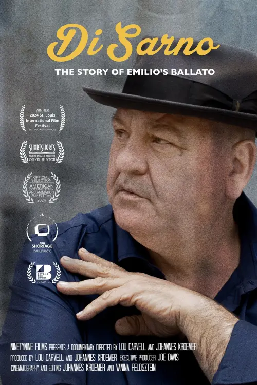 Movie poster "Di Sarno: The Story of Emilio’s Ballato"