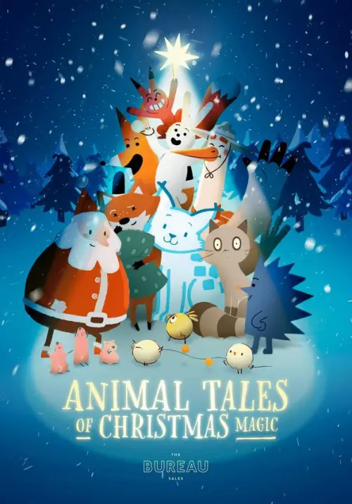 Movie poster "Animal Tales of Christmas Magic"