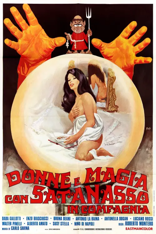Movie poster "Donne e magia con satanasso in compagnia"