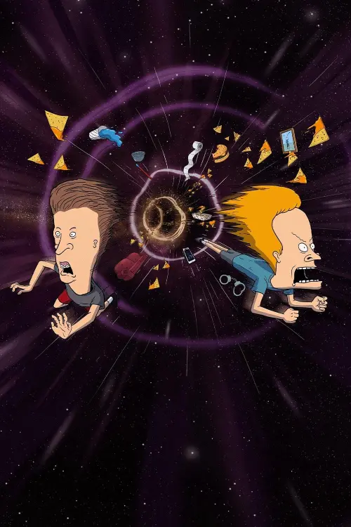 Movie poster "Beavis and Butt-Head Do the Universe"