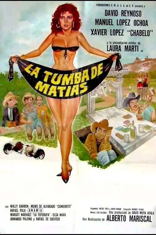 Movie poster "La tumba de Matías"