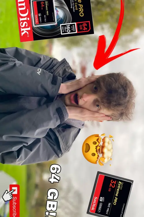 Movie poster "Official SD Card Unboxing (Not Clickbait)"