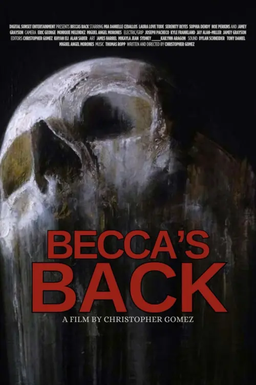 Movie poster "Becca