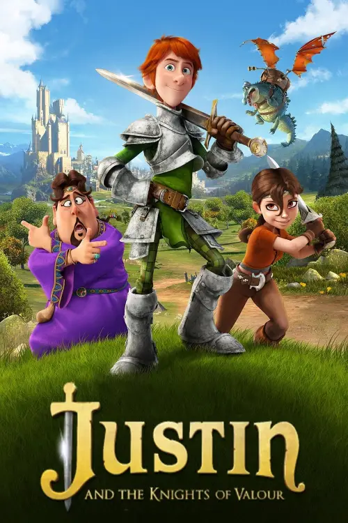 Movie poster "Justin and the Knights of Valour"