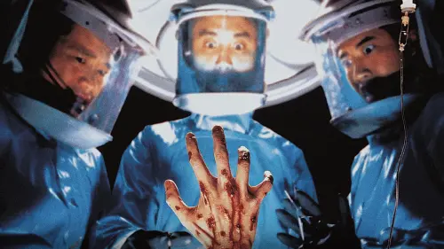 Watch film Ebola Syndrome | Ebola Syndrome (1996) [Vinegar Syndrome 4K UHD & Blu-ray Promo Trailer]