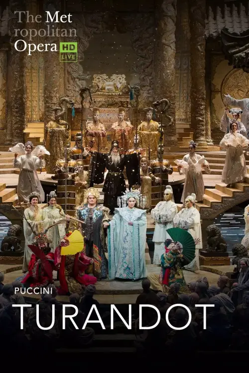 Movie poster "The Metropolitan Opera: Turandot"