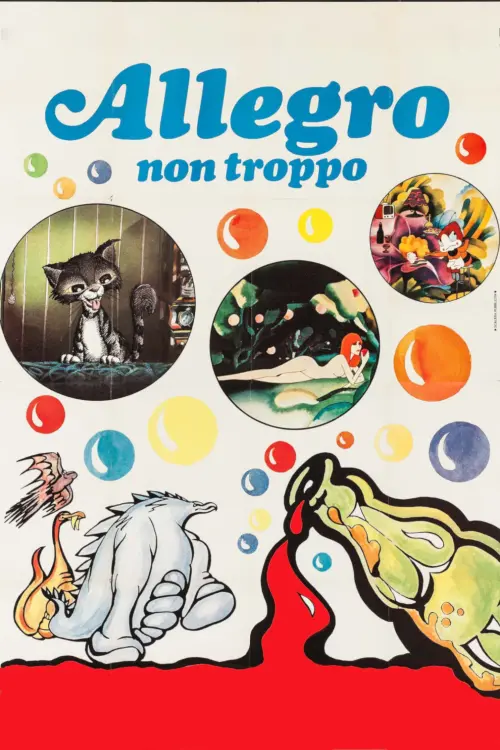 Movie poster "Allegro non troppo"