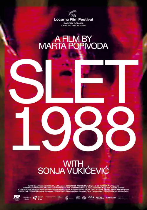 Movie poster "Slet 1988"
