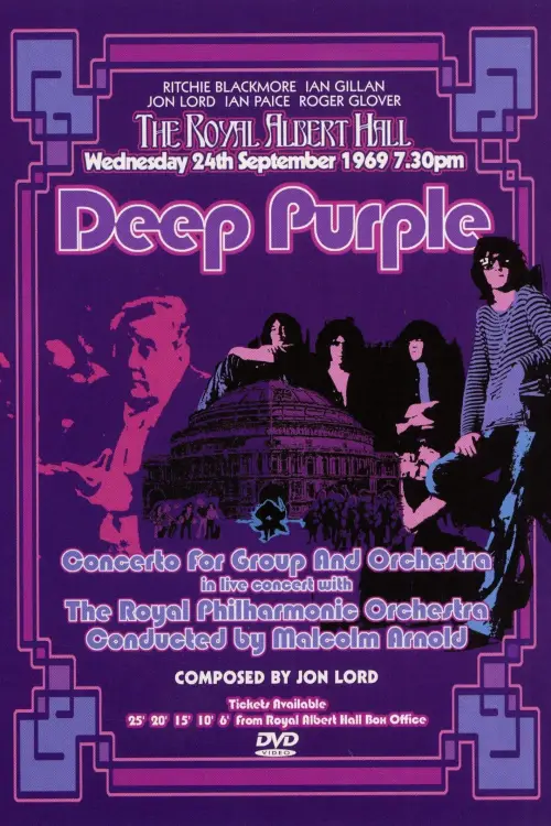 Movie poster "Deep Purple: Concerto for Group and Orchestra"