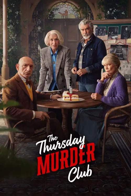 Movie poster "The Thursday Murder Club"