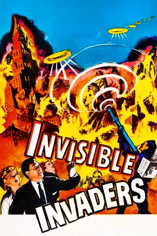 Movie poster "Invisible Invaders"