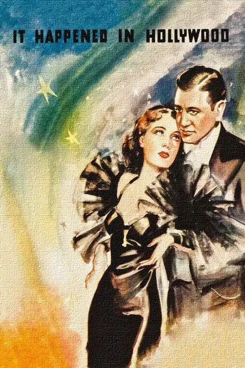 Movie poster "It Happened in Hollywood"