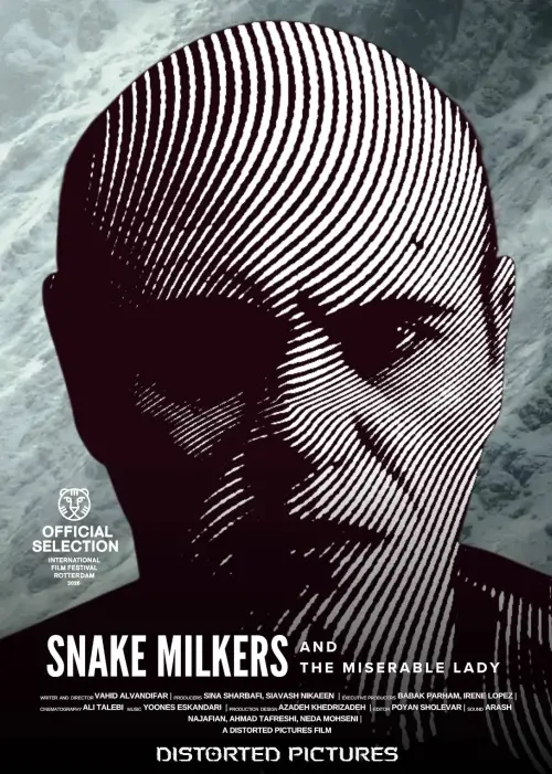 Movie poster "Snake milkers and the miserable lady"